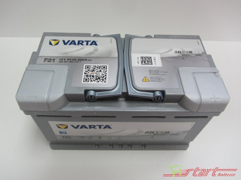 Starterbatterie Varta Start-Stop Plus AGM F21 - 80Ah 800A - Varta Start-Stop  Plus - Maurer Elektromaschinen GmbH